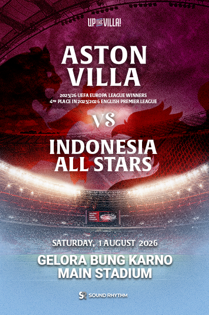 Aston Villa vs Indonesia All Stars — Saturday, 1 August 2026, Gelora Bung Karno Main Stadium